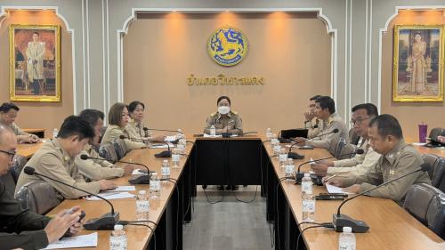 สำนักงานพัฒนาชุมชนอำเภอวิหารแดง เข้าร่วมประชุมหัวหน้าส่วนราชการ/ผู้บริหารองค์กรปกครองส่วนท้องถิ่น และเข้าร่วมประชุมกำนัน ผู้ใหญ่บ้าน ครั้งที่ 1 ประจำเดือนมกราคม 2569